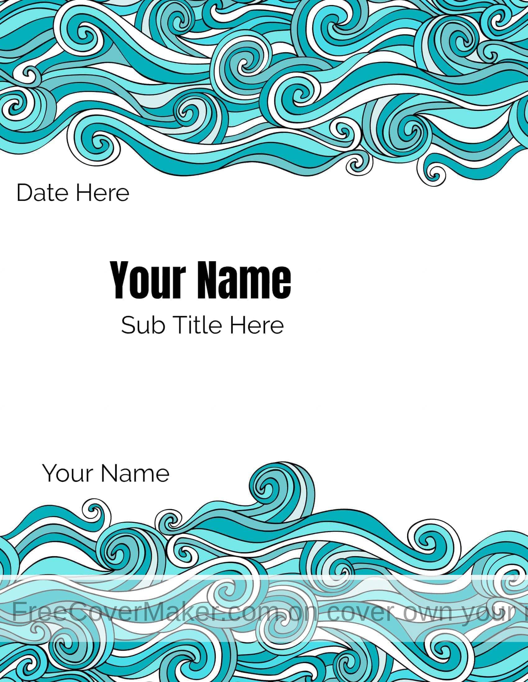 Free Cover Page Maker Create Online In Under 1 Minute 